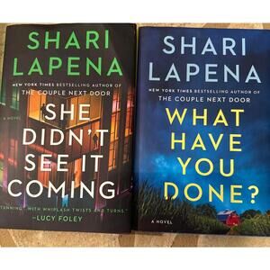 Shari Lapena Thriller Bundle 2024 & 2025 Hardcover Mystery Novels